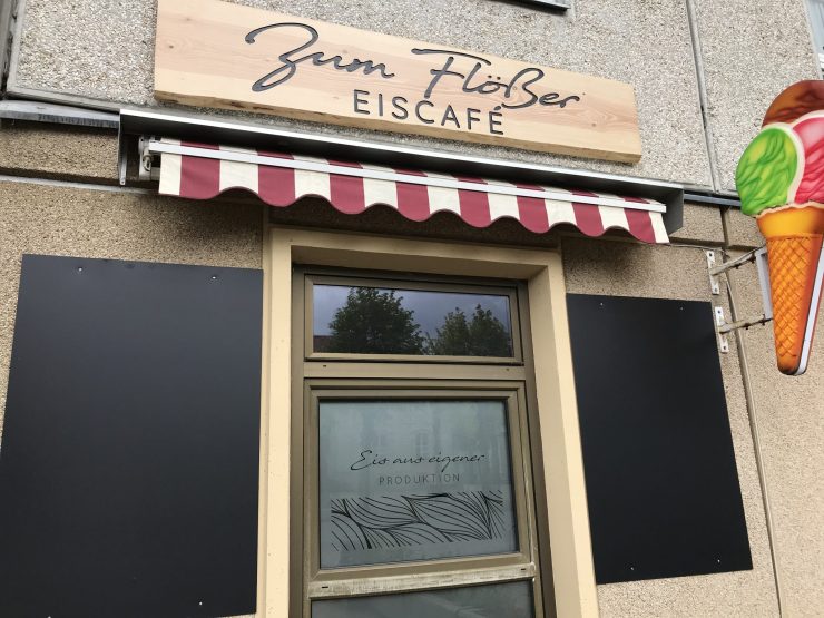 Eiscafé Zum Flößer Lychen, Foto: Anet Hoppe