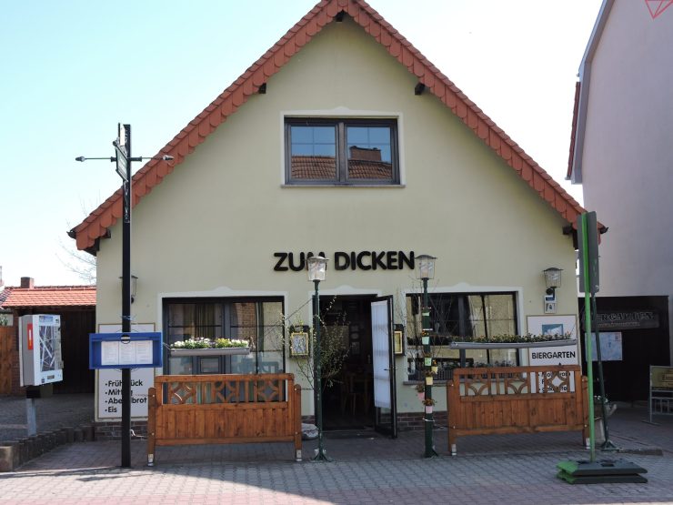 Gasthaus "Zum Dicken" Lychen , Foto: E. Meier, Lizenz: TI Lychen