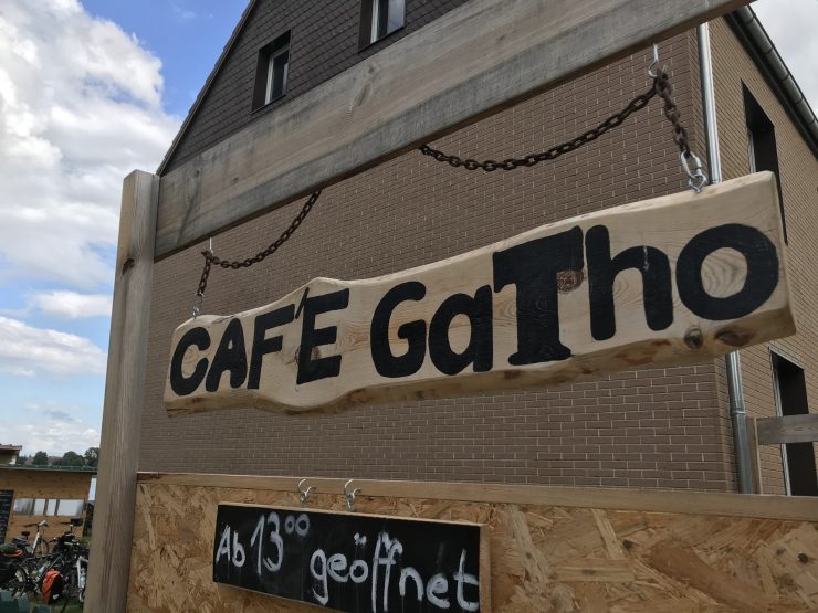 Eingangsbereich Café GaTho , Foto: Anet Hoppe